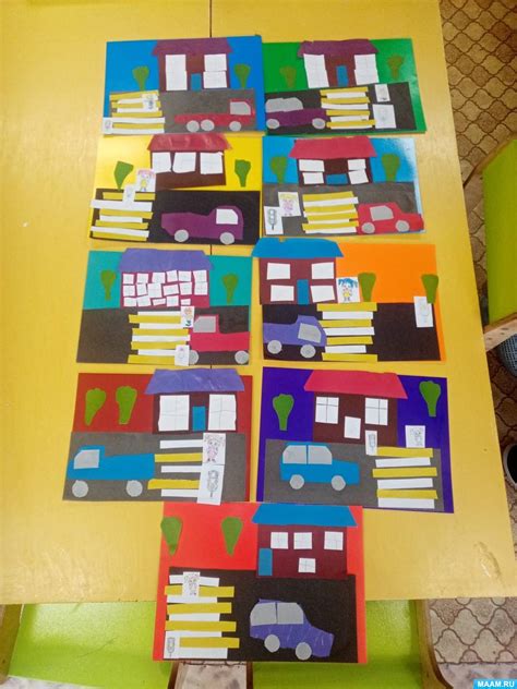 Аппликация по ПДД в подготовительной группе детского сада (4 фото ...