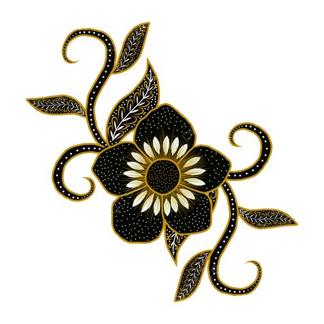 Beautiful Indonesia Floral Batik Patterns Batik Patte