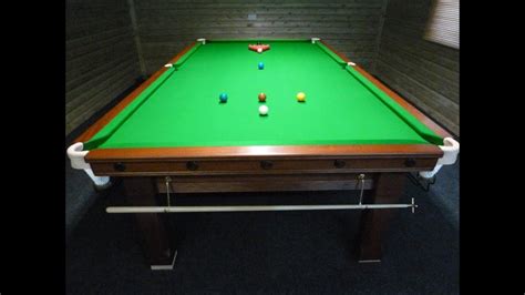 Snooker Table Configuration | Brokeasshome.com