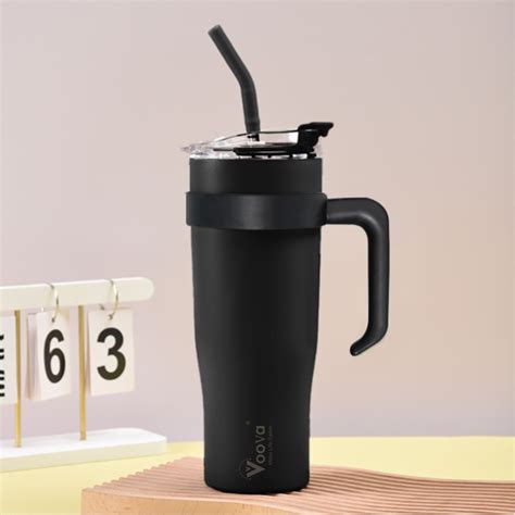 Jual Voova Stainless Tumbler Ml Hot And Cold Bpa Free Tumbler Stainless Steel Liter