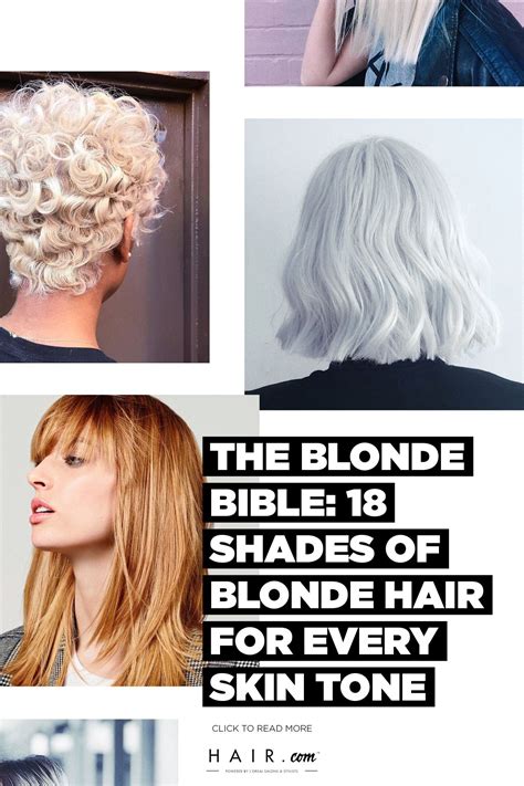 The Shades Of Blonde Hair For Every Skin Tone To Try Hair By L Oréal Blonde hair