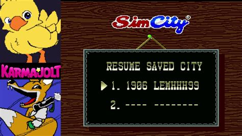 It Ends In Disaster SimCity SNES Part 2 Featuring ChernobylPizza