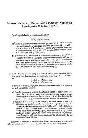 Examen Matlab Enero 2023 Pdf