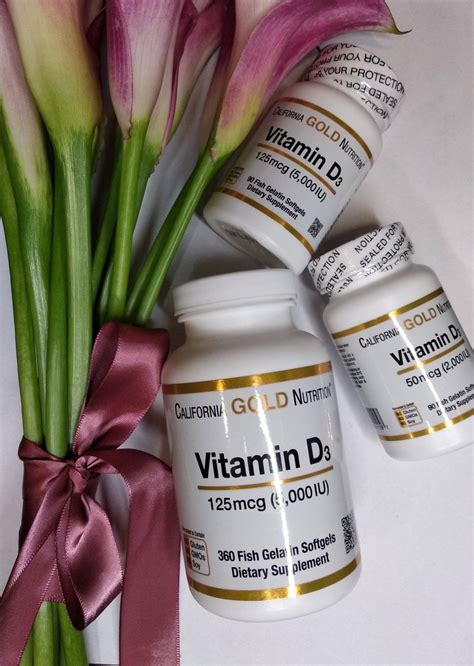 Витамины для всей семьи - Витамин D3 от California Gold Nutrition ...