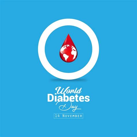 Premium Vector Vector World Diabetes Day Creative Design