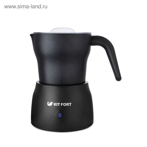 Капучинатор Kitfort KT-710, индукционный, 600 Вт, 0.73 л, алюминиевый ...