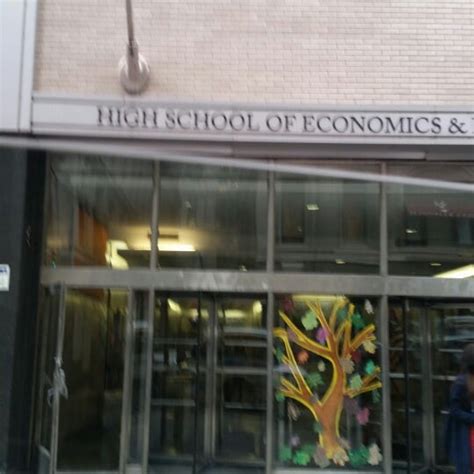 high school  economics finance financial district  york ny