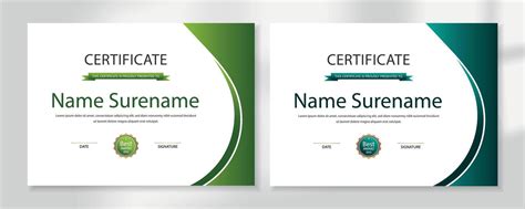 eco certificate vector art icons  graphics