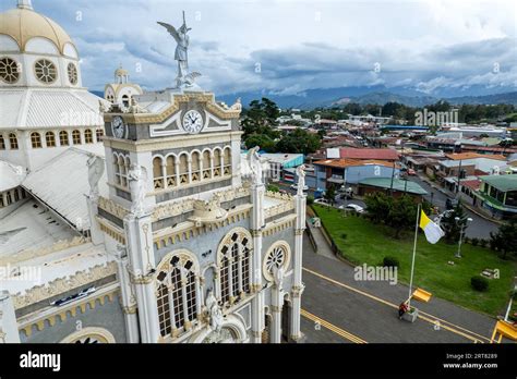 The Beautiful Basilica Of Our Lady Of The Angels In Cartago Costa Rica