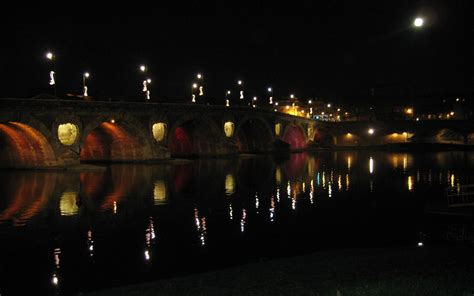 Man Made Pont Neuf Toulouse Hd Wallpaper