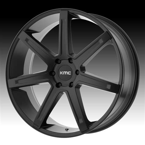 Kmc Km700 Revert Satin Black Custom Wheels Rims Km700 Revert