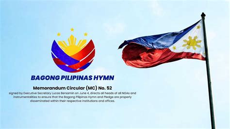 Hymn At Pledge Ng Bagong Pilipinas Pang Executive Lang Sp Escudero