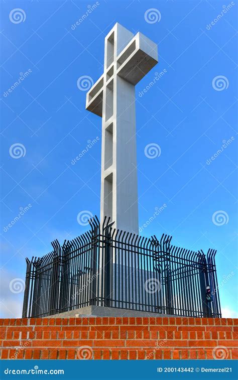 Mount Soledad Cross - San Diego, California Stock Photo - Image of ...