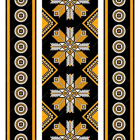 premium vector leave circle ethnic straight  design