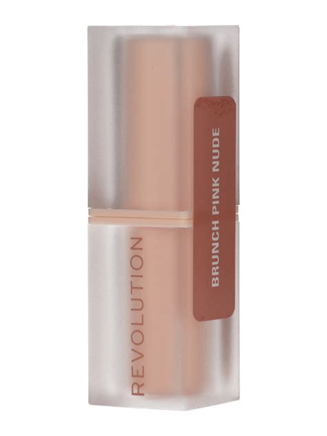 Revolution Lip Allure Soft Satin R Zs Brunch Pink Nude Db