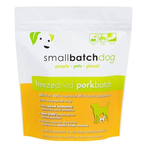 Smallbatch Dog Freeze-Dried Pork Sliders - Dexters Deli