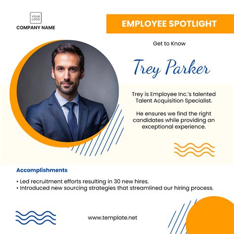 employee spotlight template  edit