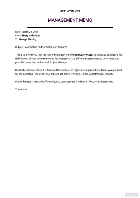 50 Memo Samples Format And Examples 2023