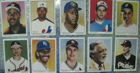 Rookie Dream Team Set Todd Zeile Robin Ventura Greg Vaughn 1990 Score