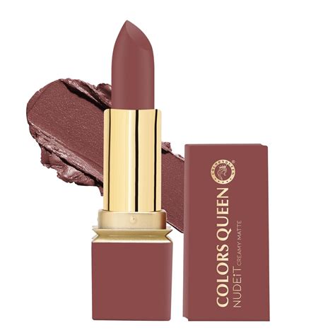 Buy Colors Queen Nude It Creamy Matte Lipstick G Lightweight Waterproof Lipstick For