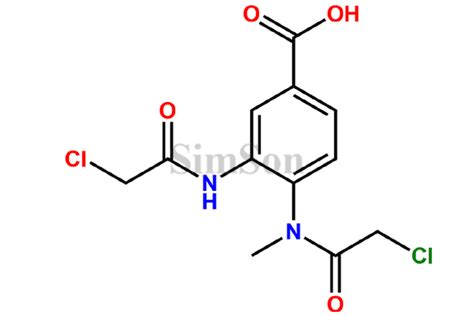 4 2 Chloro N Methylacetamido 3 2 Chloroacetamido Benzoic Acid CAS