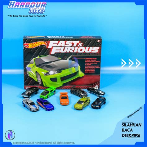 Hot Wheels Fast Furious Pack Exclusivo Suelto Toyota Supra