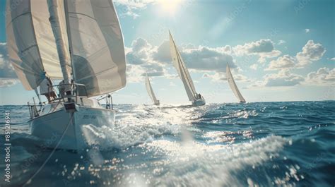 sailing  sports competition  group  sailboats  racing