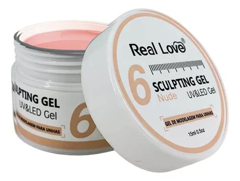 Gel De Modelagem Para Unhas Sculpting Gel Ml Real Love Cor Nude Mercadolivre