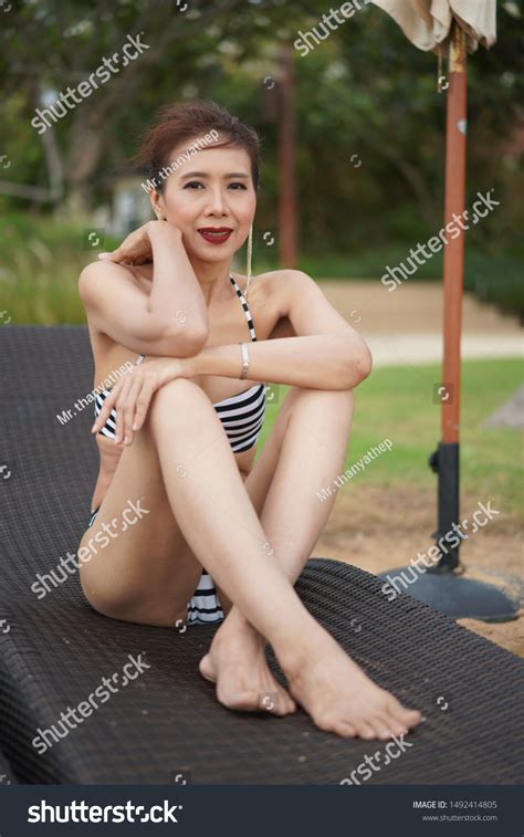 Beautiful Sexy Girl Black White Bikini Stock Photo Shutterstock