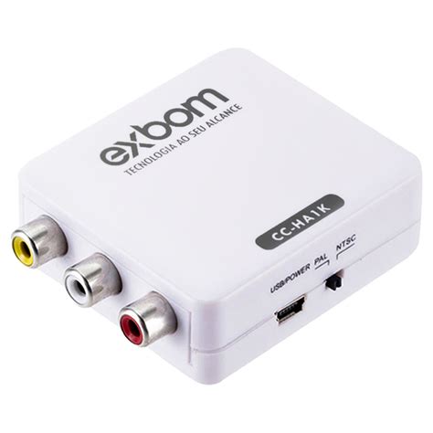 Mini Conversor Adaptador Hdmi P Para Av V Deo Rca Av Shopee Brasil