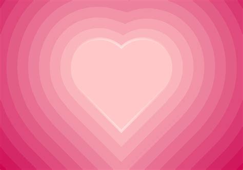 Concentric hearts pink gradient background 8935655 Vector Art at Vecteezy