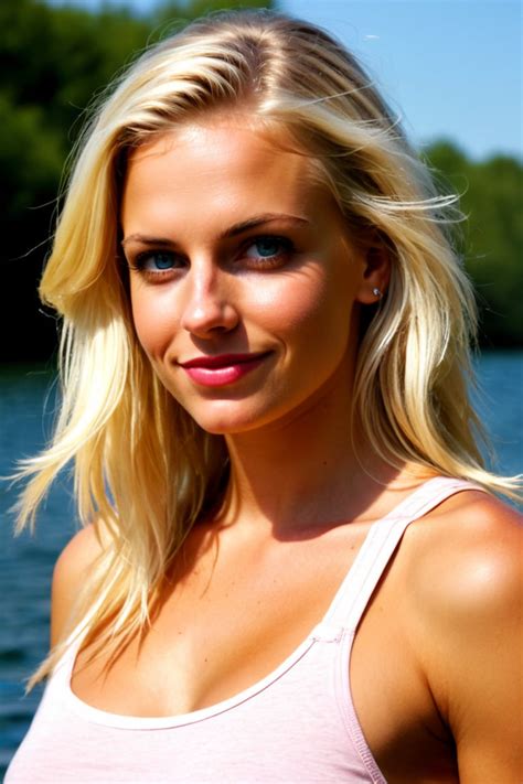 Sfw Beautiful Blonde 30 Year Image Created By Tensor Art