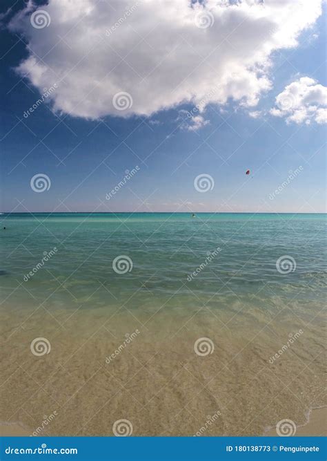 Calm Aqua Waters of the Caribbean Stock Image - Image of blue, aqua