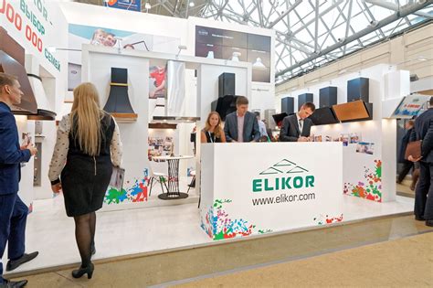 Выставочный стенд кухонных вытяжек от компании «ELIKOR» | StendArt