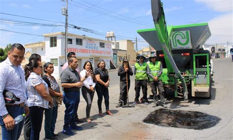 Arranca Bladimir González programa de bacheo en Tarímbaro