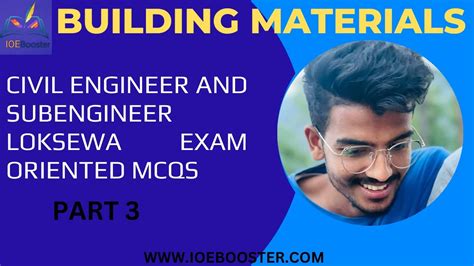 Building Materials Mcq Engineer Sub Engineer Loksewa Part Youtube