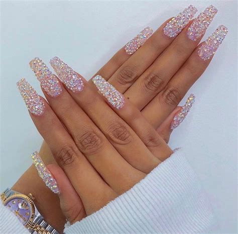 Boujee Nails Glitter Nail Art Nail Art Designs Nail Designs