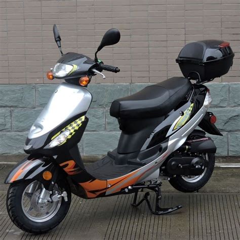 cc gas scooter moped black express  auto transmission