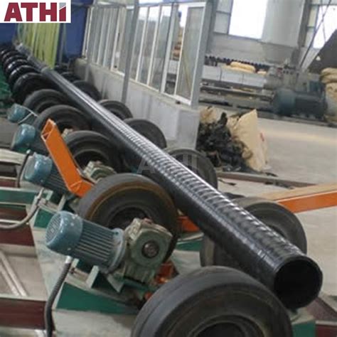 Athi Steel Pipe Coating Production Line 3PE Anti Corrosion Rust Removal