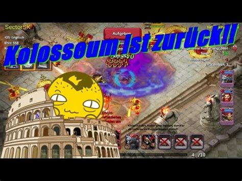 Clash of Lords 2 Ehrenkampf Das Kolosseum ist wider zurück YouTube