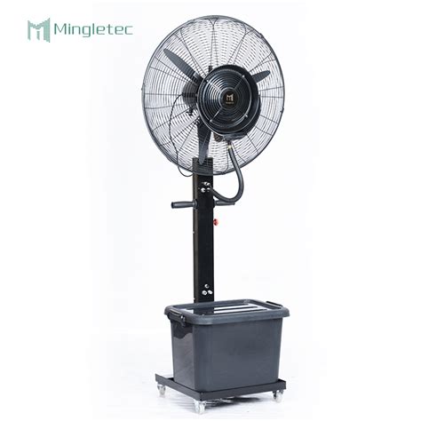 Electric Industrial Air Cooler Water Misting Fans With 42l Water Tank