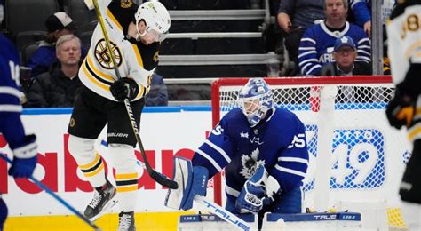 Zacha Scores Twice As Bruins Beat Maple Leafs Heading Into All Star Break