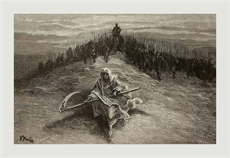 Orlando Furioso Grim Reaper Leading The Army Of The Dead Ludovico