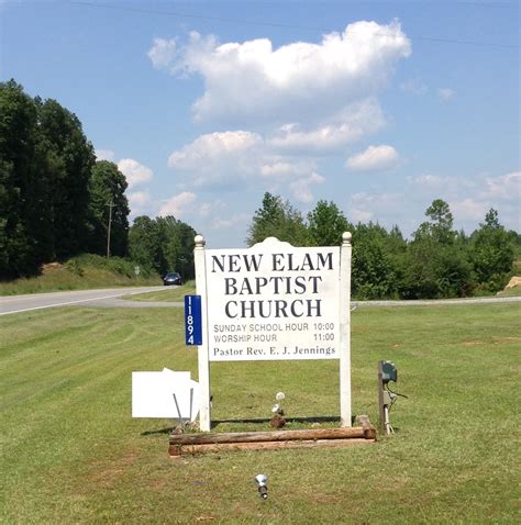 New Elam Baptist Church Cemetery P Rockford Alabama Find A Grave