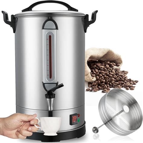 Amazon Coffee Urn Commercial Cofffee Maker Cup Stainless Steel Industrial Hot Beverage