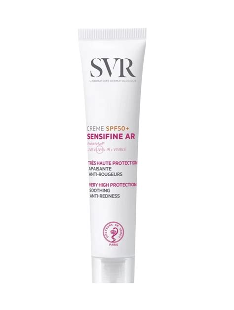SVR SPF50+ для чувствительной кожи, склонной к розацеа