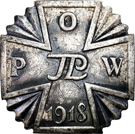 Ii Rp Odznaka Pow Polska Organizacja Wojskowa Archiwum Niemczyk Pl