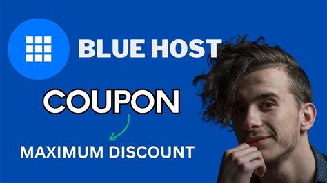 Bluehost Coupon Code Max Bluehost Promo Code Discount Youtube