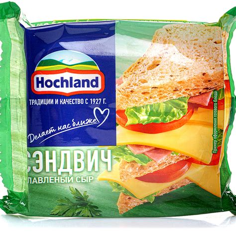 Сыр плавленый Хохланд 150г сэндвич купить за 158 руб. с доставкой на ...