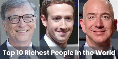 top  richest people   world  richest man  world